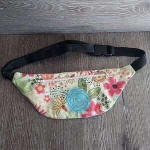 Floral Print Fanny Pack Waist Bag
